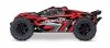 TRAXXAS 1/10 RUSTLER 4X4 XL-5 - wersja czerwona